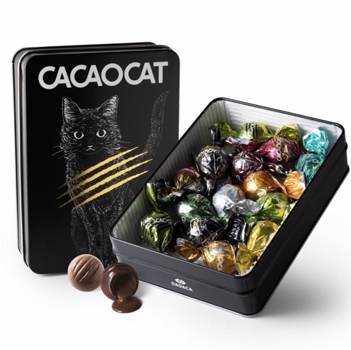 CACAOCAT 缶 ミックス 14個入り　BLACK