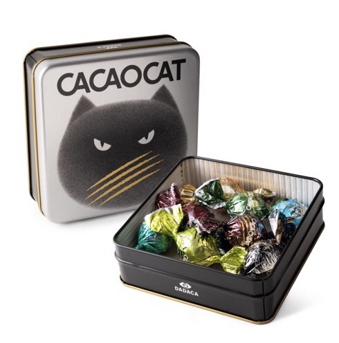 CACAOCAT 缶 ミックス 8個入り SILVER